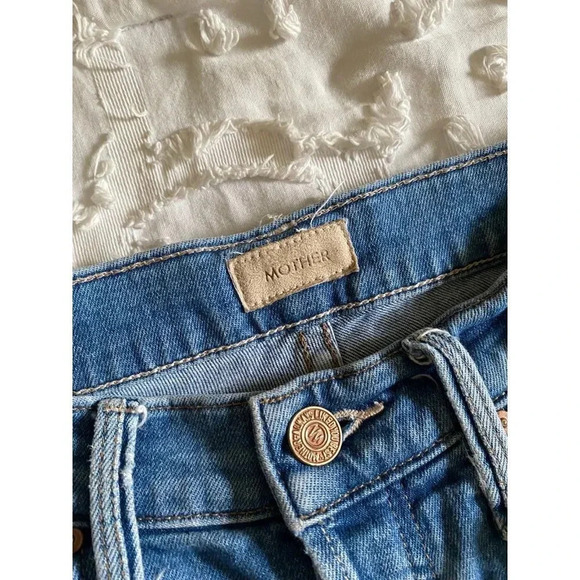 MOTHER Jeans Women’s 24 The Tomcat Ankle Let’s Kick It - Picture 7 of 11